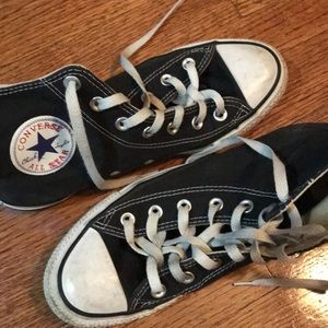 Black High Top Converse